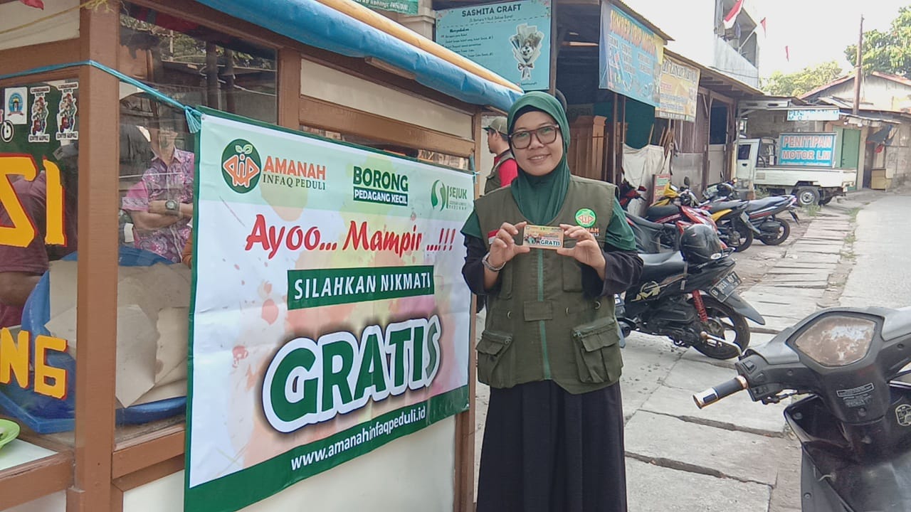 - SEDEKAH JUM'AT BARKAH -  AKSI BORONG DAGANGAN PEDAGANG KECIL
