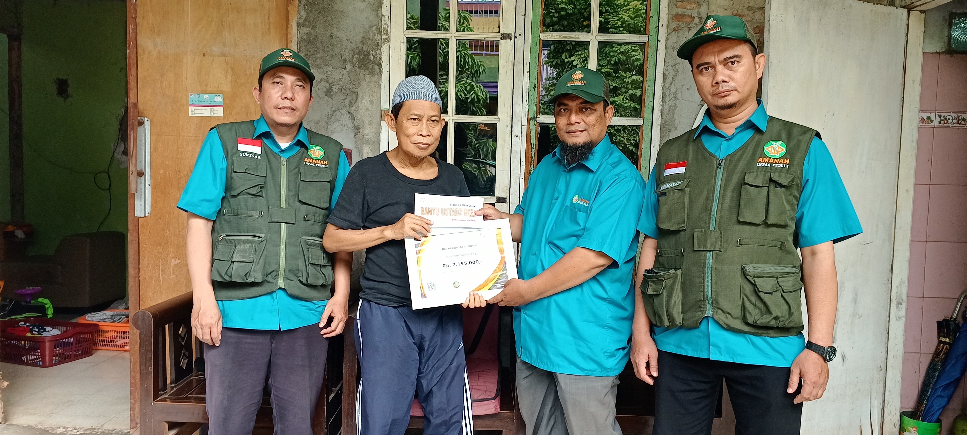 Program Peduli Kemanusian - Bantu Ustadz Reza Sudrajat